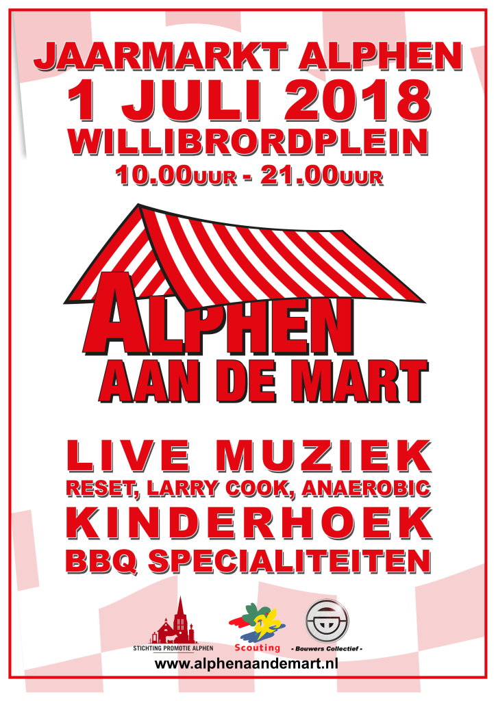 Poster Alphen aan de Mart 2018